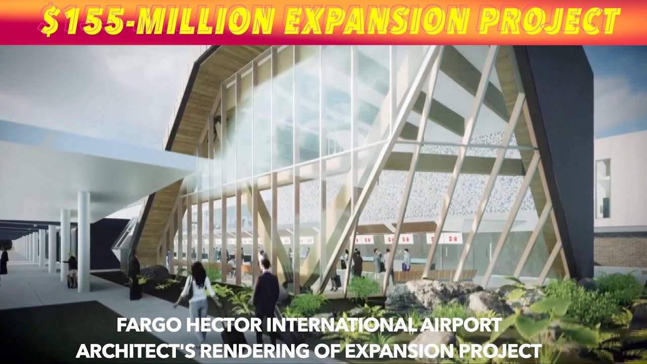 155Million Expansion Project At Fargo Airport YouTube