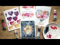 ОТКРЫТКИ АКВАРЕЛЬЮ КО ДНЮ СВ. ВАЛЕНТИНА | WATERCOLOR CARDS FOR VALENTINE'S DAY