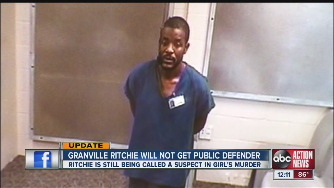 Murder suspect Grandville Ritchie appears in court - YouTube
