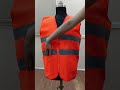 Reflective Jacket With Double Grey Tape