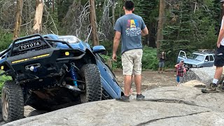 Top Heavy 3rd Gen Tacoma on 37's take on the Rubicon Trail for the Marlin Crawler Roundup '23 Part 1