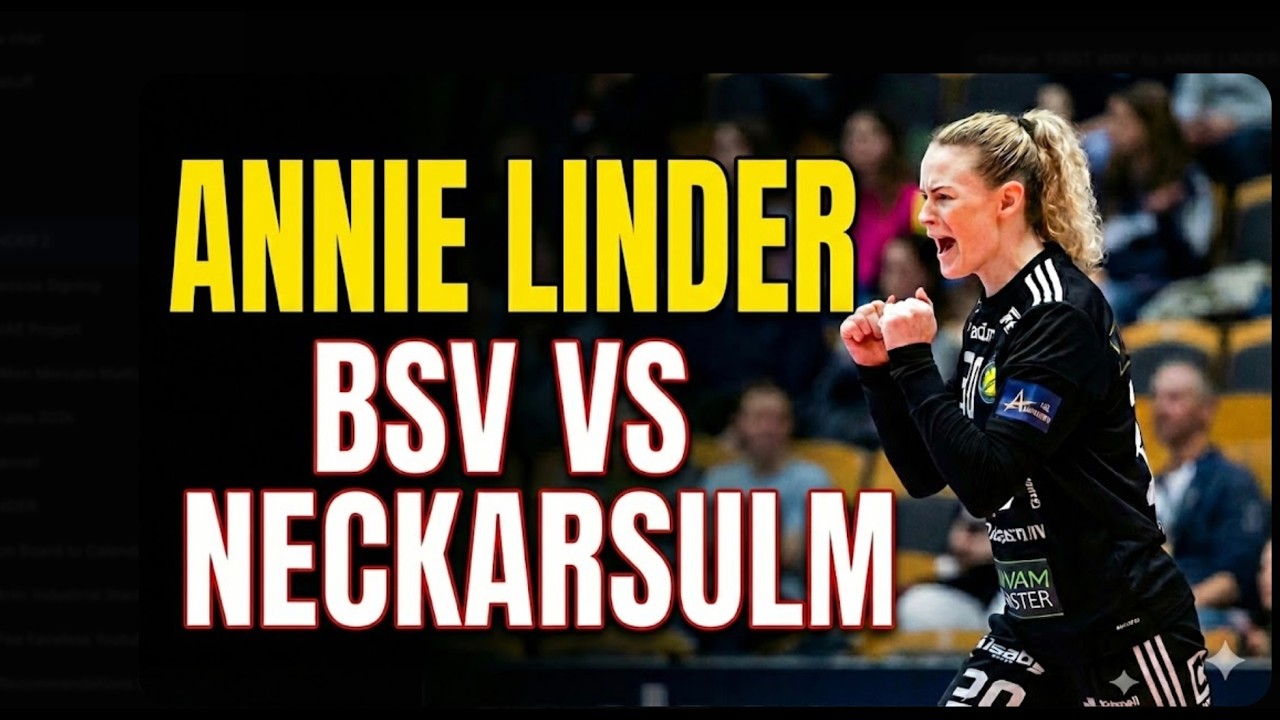 📽️ ANNIE LINDER| GOAL KEEPER |vs Neckarsulm 2026 | High-Pressure Saves & Reflexes (27-28)