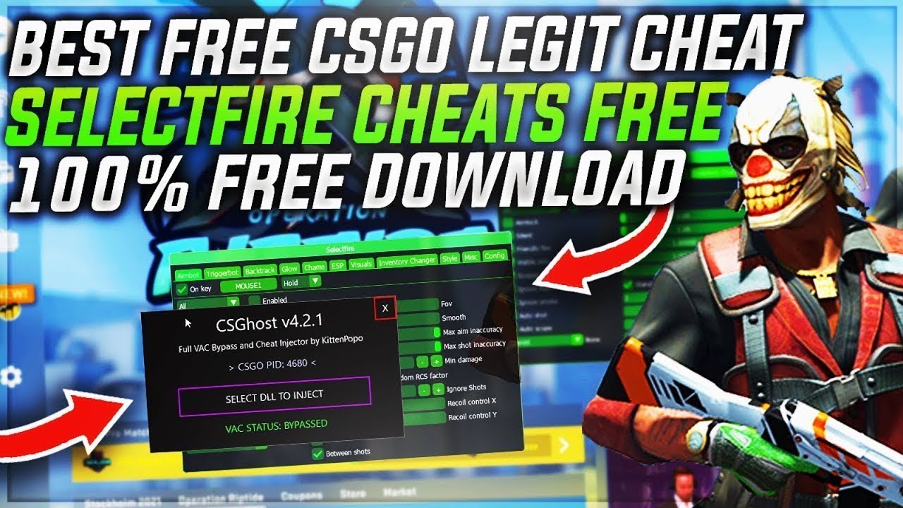 ЛУЧШИЙ БЕСПЛАТНЫЙ ЧИТ CS:GO НА 2021 ГОД