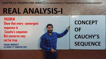 16. SHOW THAT EVERY CONVERGENT SEQUENCE IS CAUCHY BUT CONVERSE MAY NOT BE TRUE || REAL ANALYSIS-I