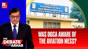 Arnab Asks Pilot’s Body If DGCA Was Aware of The Impending IndiGO Mess?