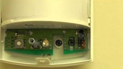 Changing your Motion Sensor Batteries on your Interlogix Concord 4 Security System