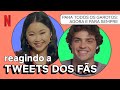 Noah Centineo e Lana Condor reagem a mais tweets em português! | Netflix Brasil