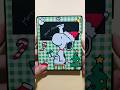 書いたり消したりする、クリスマスカード作ってみた！【メッセージカード】【手作りアルバム】【スヌーピー】