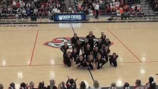WXHS Chatelles 2015-16 BDT Hip Hop  Routine & WXHS Cheerleaders ( WX vs BHS halftime)