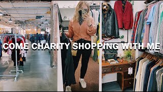 BEST CHARITY SHOPS IN LONDON | Come Thrifting with me + haul