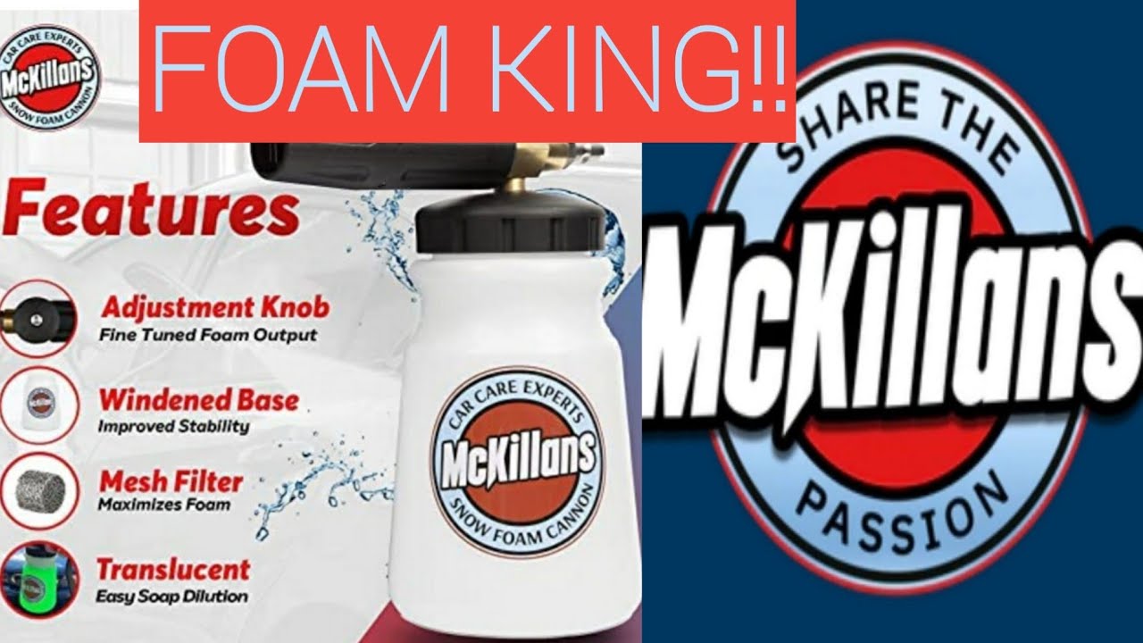 #1 Best Snow Foam Cannon | McKillans Car Care