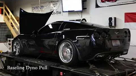 2010 C6 Z06 MSD Intake Before & After Dyno