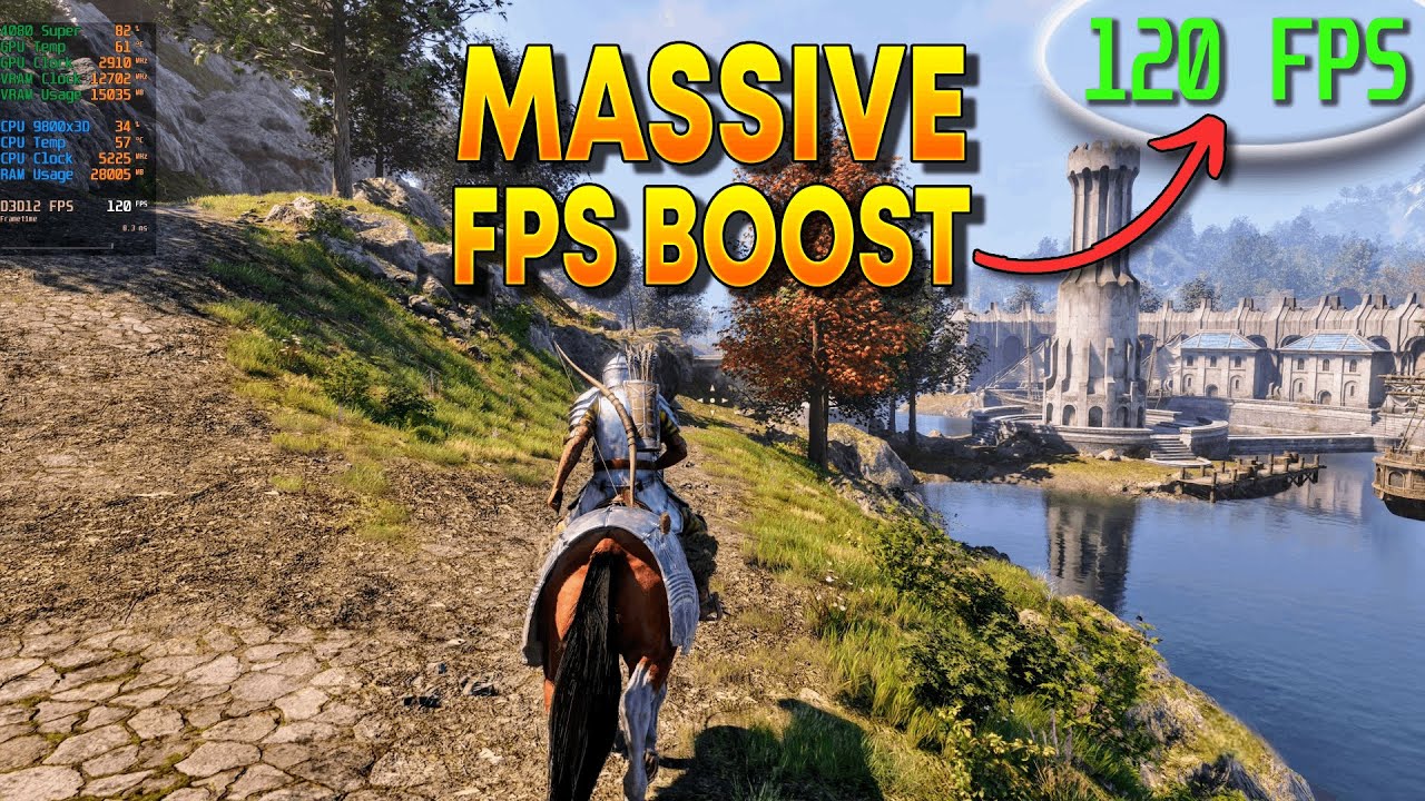 Oblivion Remaster: EASY Performance Fix (FPS Boost & Remove Stutter)