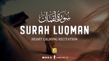 تلاوت ذوب دل سوره لقمان - سوره القمان | تلویزیون ذکرالله