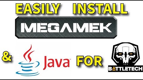 How to install Megamek & Java! Play Battletech online!