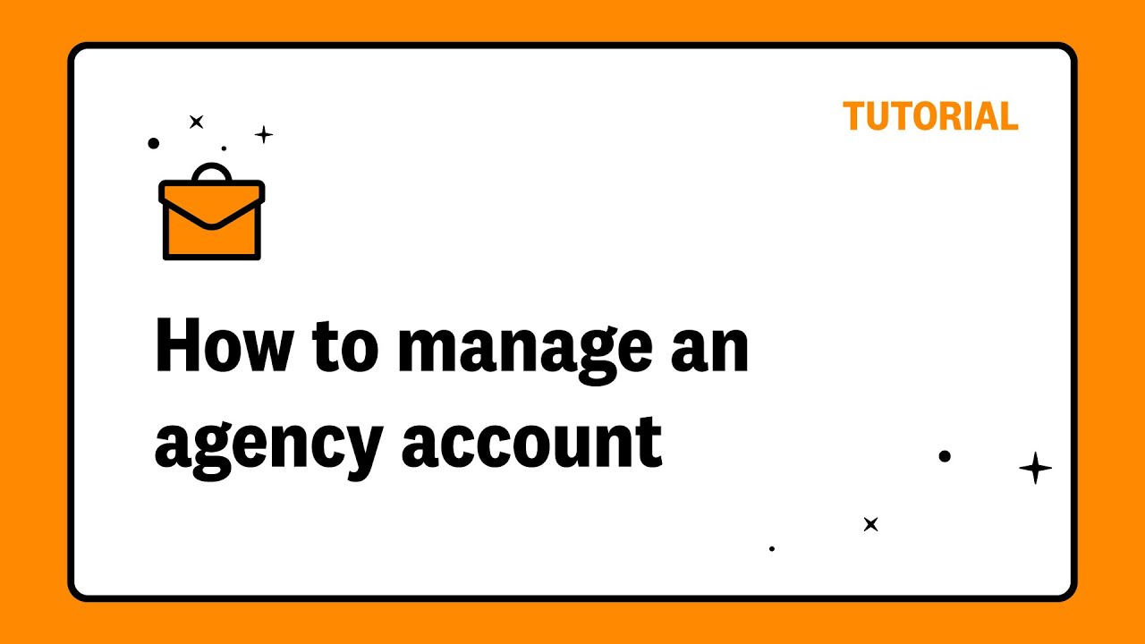 How to manage an agency account | Acumbamail