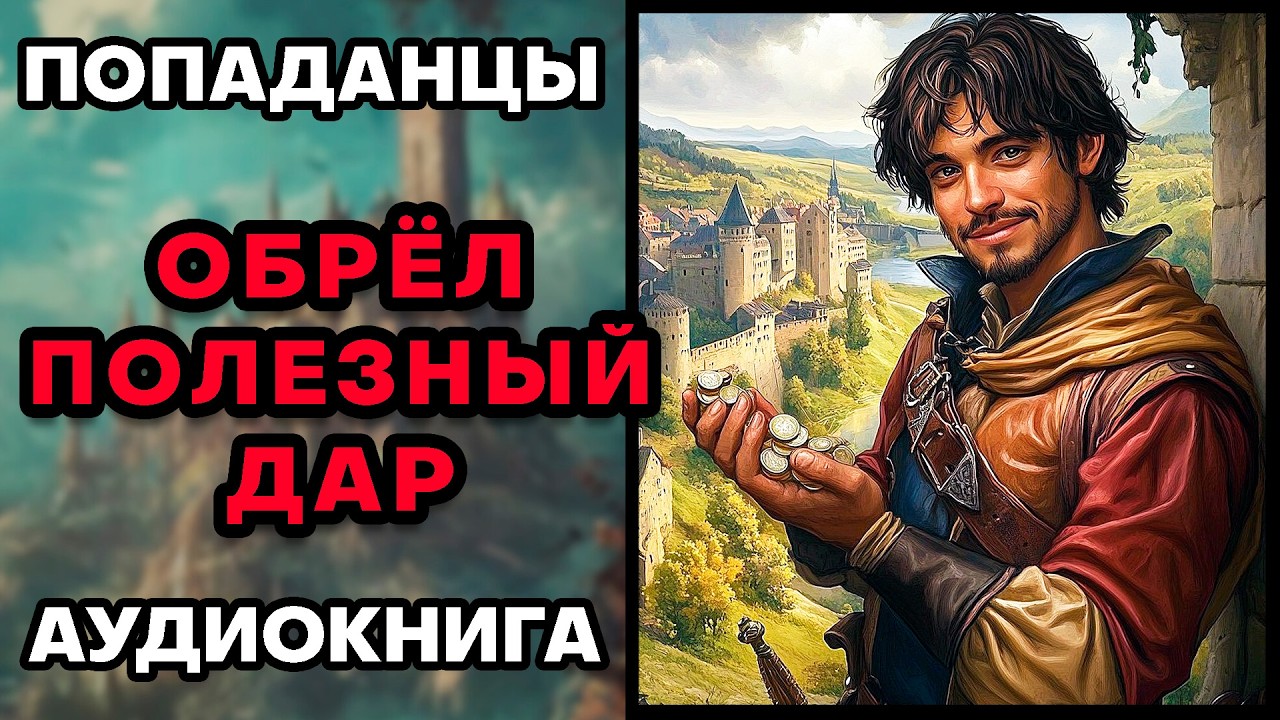 Аудиокнига ПОПАДАНЦЫ 💥 ОБРЁЛ ПОЛЕЗНЫЙ ДАР