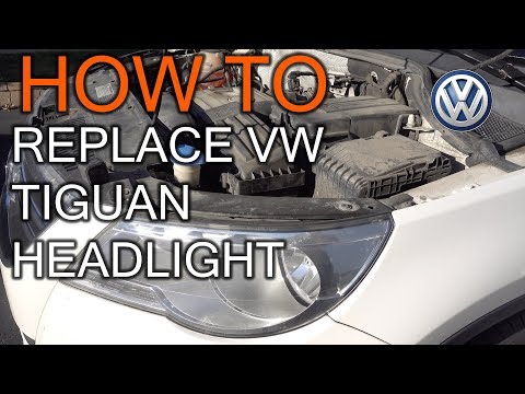 How to Replace VW Tiguan Front Light