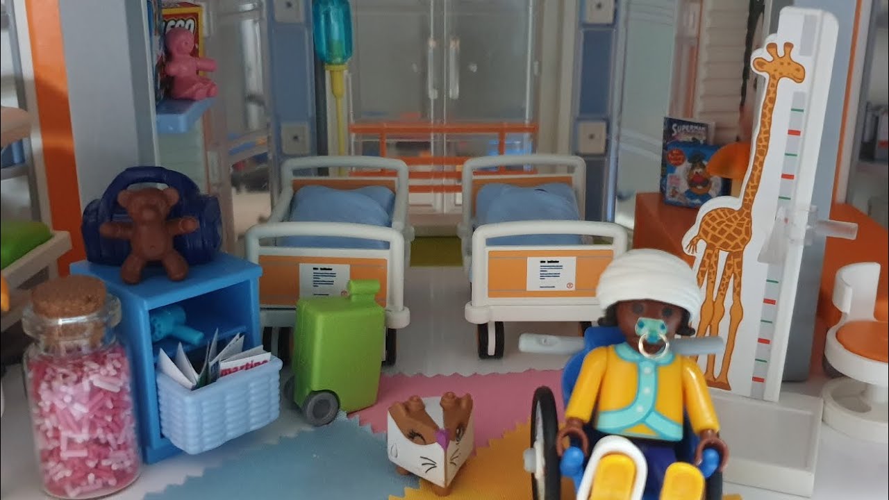 etage supplémentaire hopital playmobil