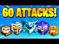 60 Ranked Attacks LIVE! (5 Different Accounts)