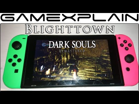 Dark Souls Remastered - Exploring Blighttown Docked & Handheld Gameplay (Nintendo Switch)