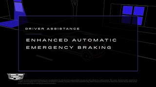 How Enhanced Automatic Emergency Braking Works | Cadillac