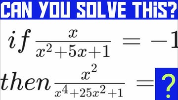 Can You Solve This?Algebra Logical problem #olympiad @AyaansMath