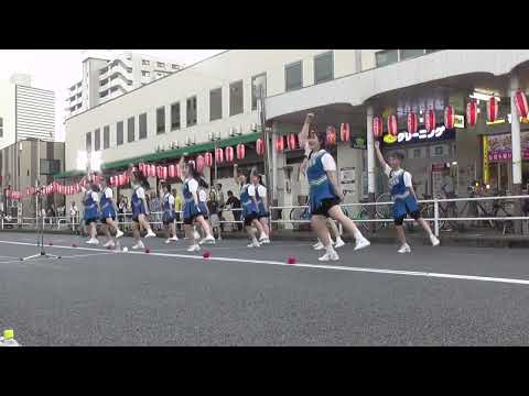 @２０２３年９月３日@八王子帝京中学校・高等学校チアリーディング部＠Jamboree Mickey!＠踊れ！西八夏祭り＠yosakoiそーらん１@16:23