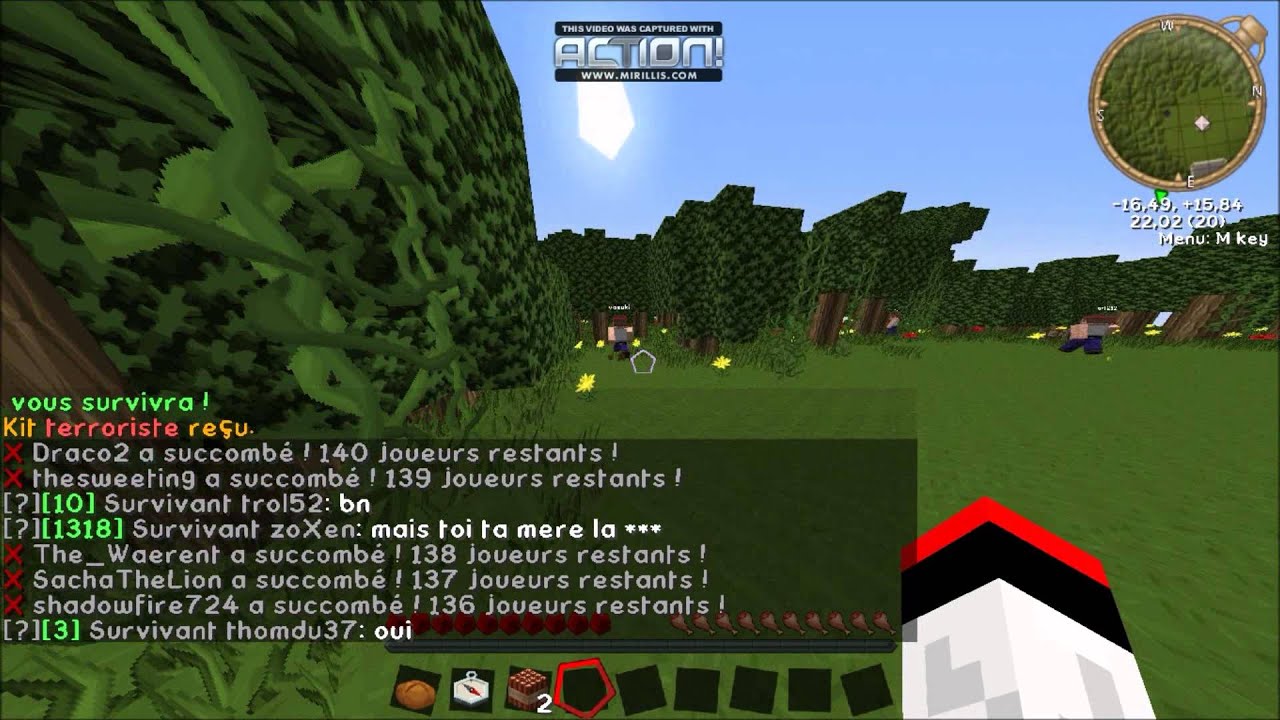 [Minecraft]- Hunger Game - Episode 2 - Alexusdu44