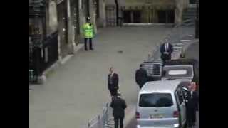 20140310 - Queen Elizabeth II & Prince Philip.  Westminster Abbey. 10 March 2014.