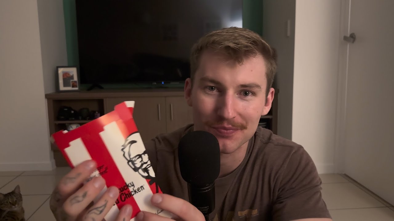 KFC Mukbang ASMR + Hospital Updates