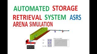 Automated Storage Retrieval System ASRS Arena Simulation