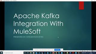 Apache Kafka Integration with MuleSoft || Apache Kafka with Mule 4 || MuleSoft tutorial