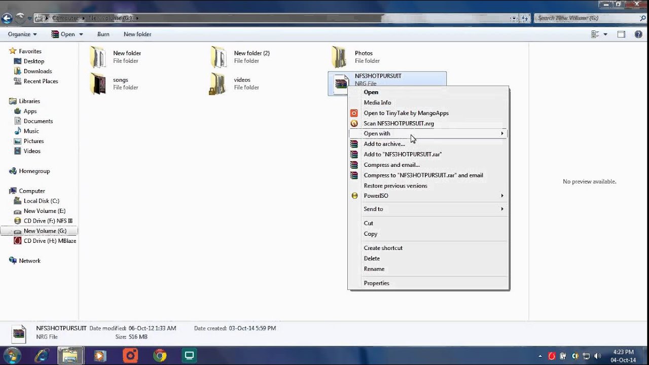 What and how to open the file nrg What and how to open the file nrg