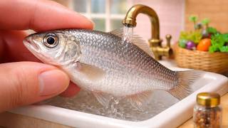 Yummy Miniature Fish Taco Recipe 🌮 ASMR Cooking Miniature Food Ideas