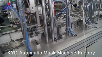 fully auto outside earloop face mask welding production line
