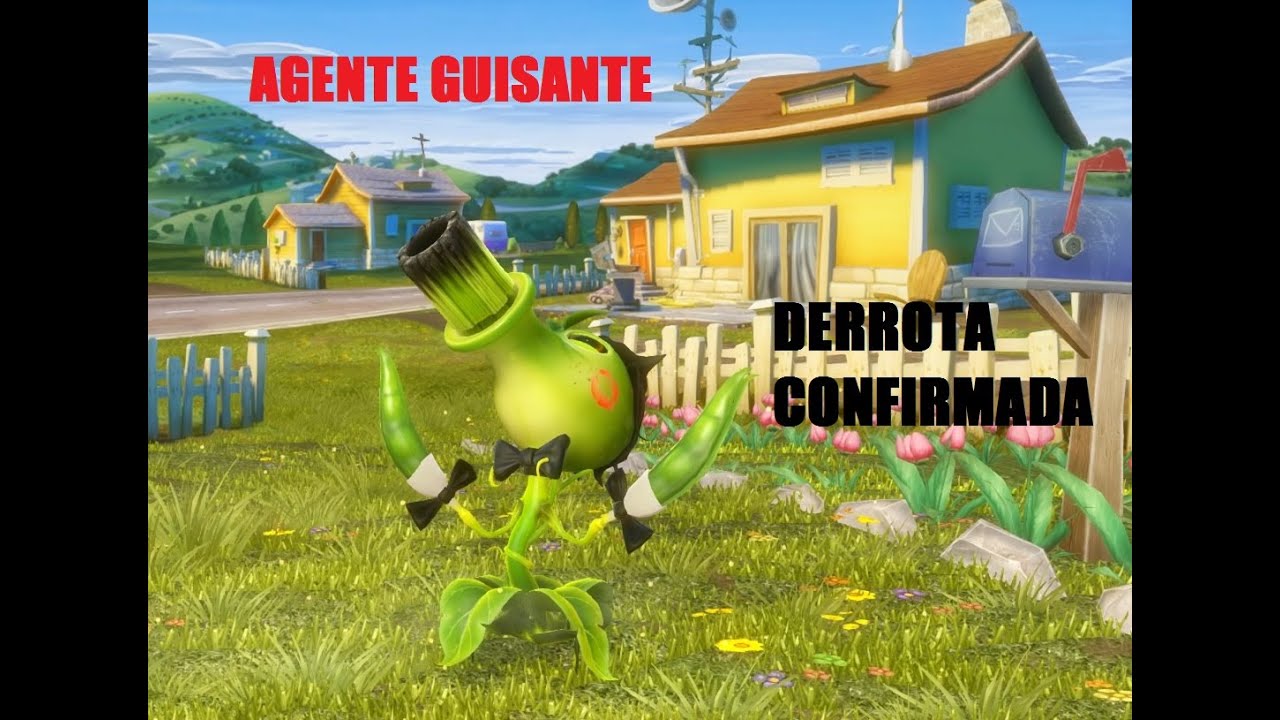 Plants vs Zombies Garden Warfare AGENTE GUISANTE - YouTube