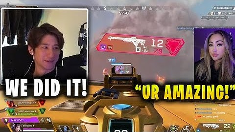 Aceu gets matched with a Female Streamer & impresses her with CLUTCHES..