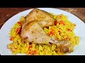 Курица с рисом и овощами в рукаве в духовке 🐔