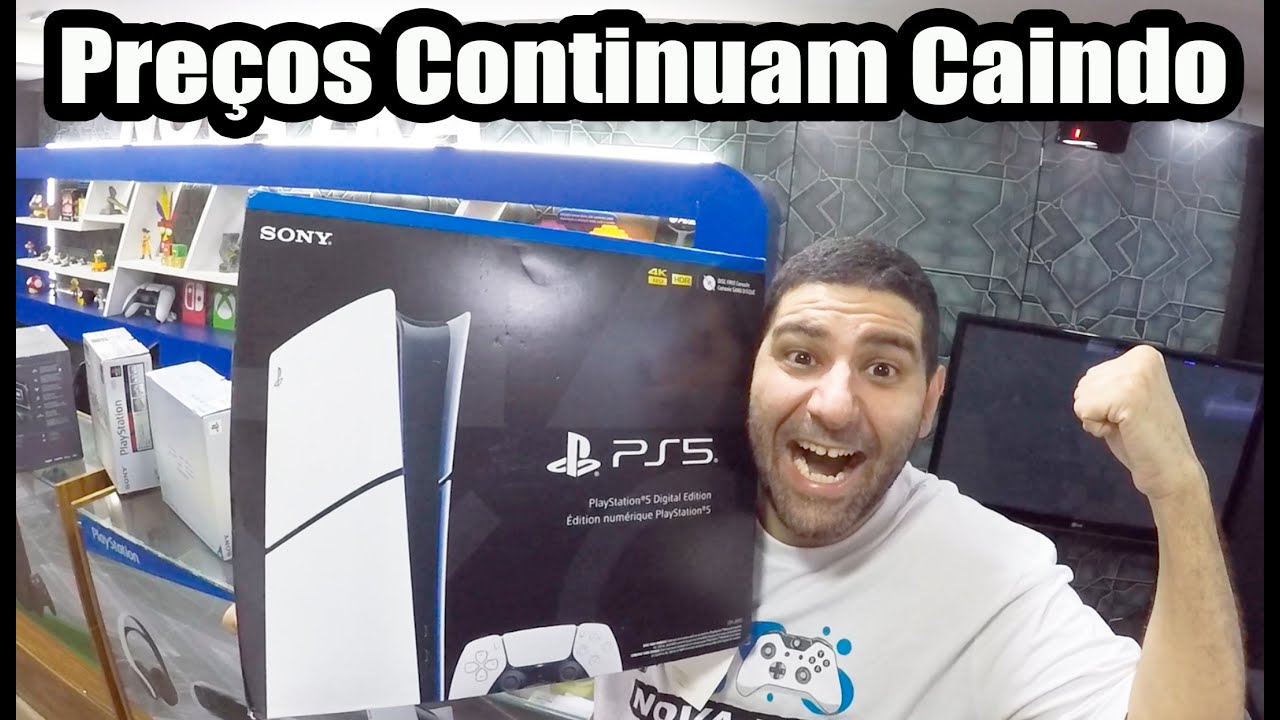 Preços no Chão ! Videogames Muito Baratos ! PS5, Xbox, Switch, Steam Deck