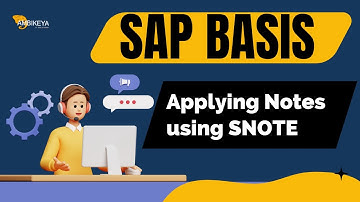 SAP BASIS (Notities toepassen met SNOTE) | Beste SAP-training | Ambikeya