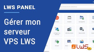 Gérer une formule de serveur Privé Virtuel VPS avec LWS Panel