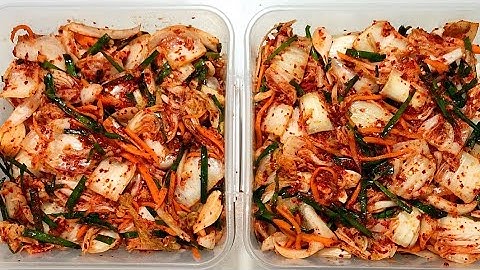 KIM CHI / Cách làm Kim Chi Cải Thảo cấp tốc ăn liền giòn ngon - Bếp Nhà Hoàng