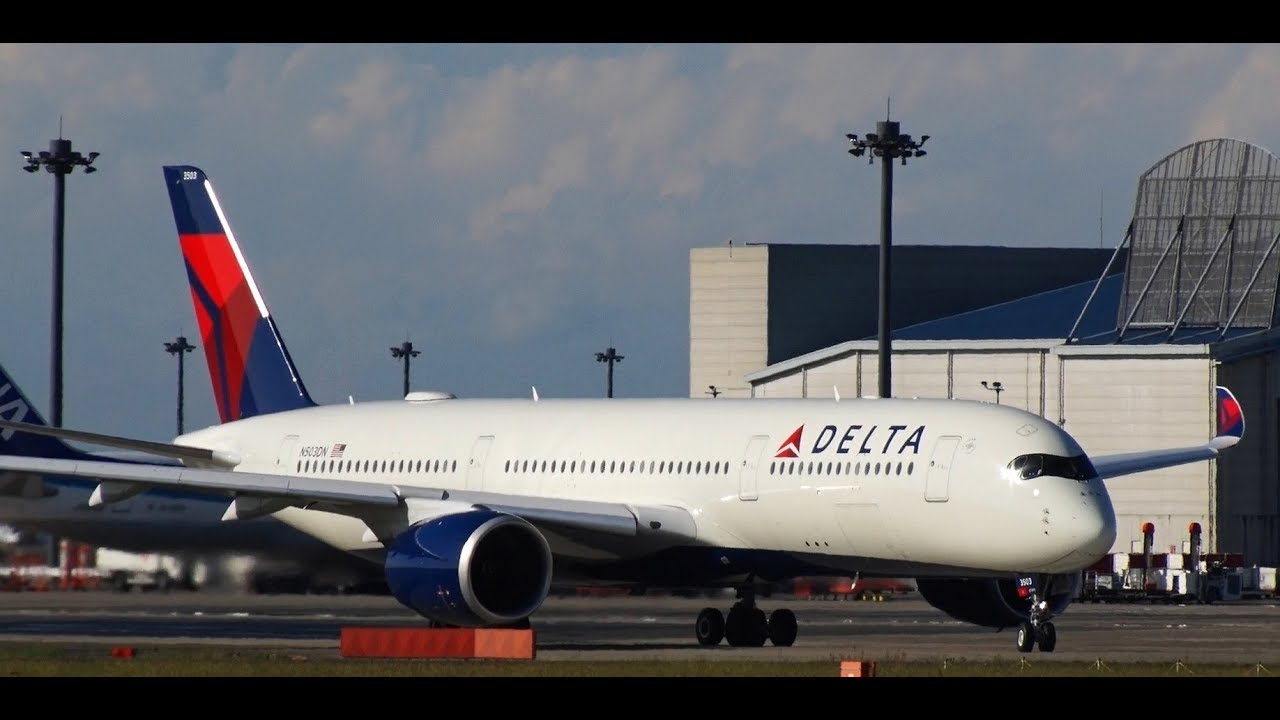 ✈✈最新鋭 エアバスA350 デルタ航空 (Delta Air Lines) Airbus A350