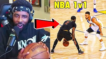 Kyrie Irving REACTS To NBA 1v1 Battles! (Elite Skill Breakdown)
