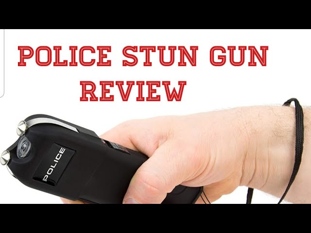 POLICE Stun Gun 916 700 BV Heavy Duty Rechargeable LED Flashlight