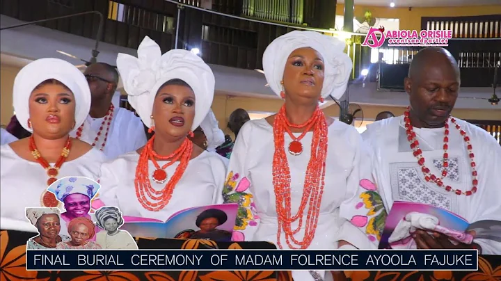 ILESHA ON LOCKDOWN FOR 2 DAYS AS SUCCESSFUL CHILDREN OF MADAM FLORENCE FAJUKE BID HER FAREWELL.