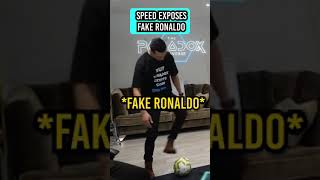 Speed Rages At Fake Cristiano Ronaldo!#ishowspeed #speed #shorts #ronaldo #shorts #viralshorts