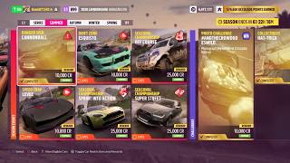 Forza Horizon 5. Fallback Series. Summer Danger Sign - Cannonball. Any S1 Class Car. See Below.