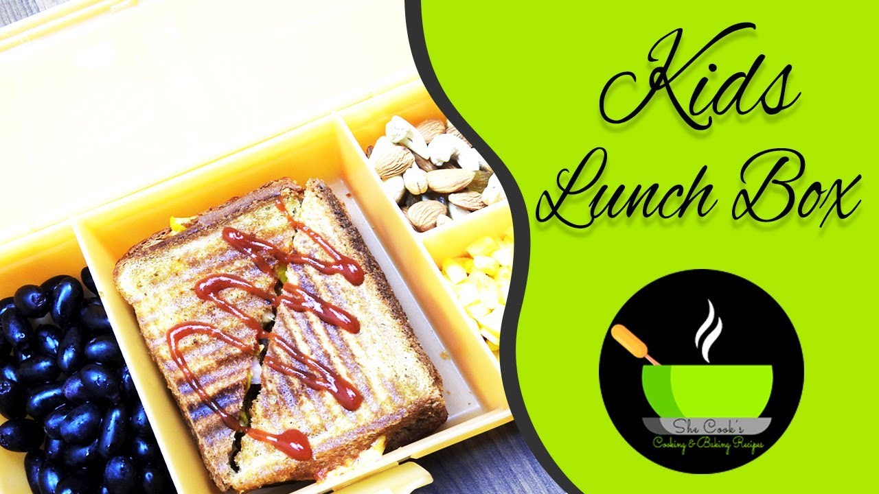 Kids lunch box recipe / Veg sandwich recipe / Healthy lunch box recipe | She Cooks